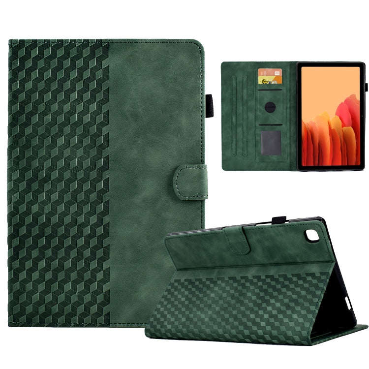 For Samsung Galaxy Tab A7 T500 / T505 2020 Rhombus Embossed Leather Smart Tablet Case, For Samsun...