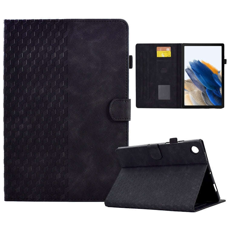 For Samsung Galaxy Tab A8 10.5 X200 / X205 Rhombus Embossed Leather Smart Tablet Case, For Samsun...