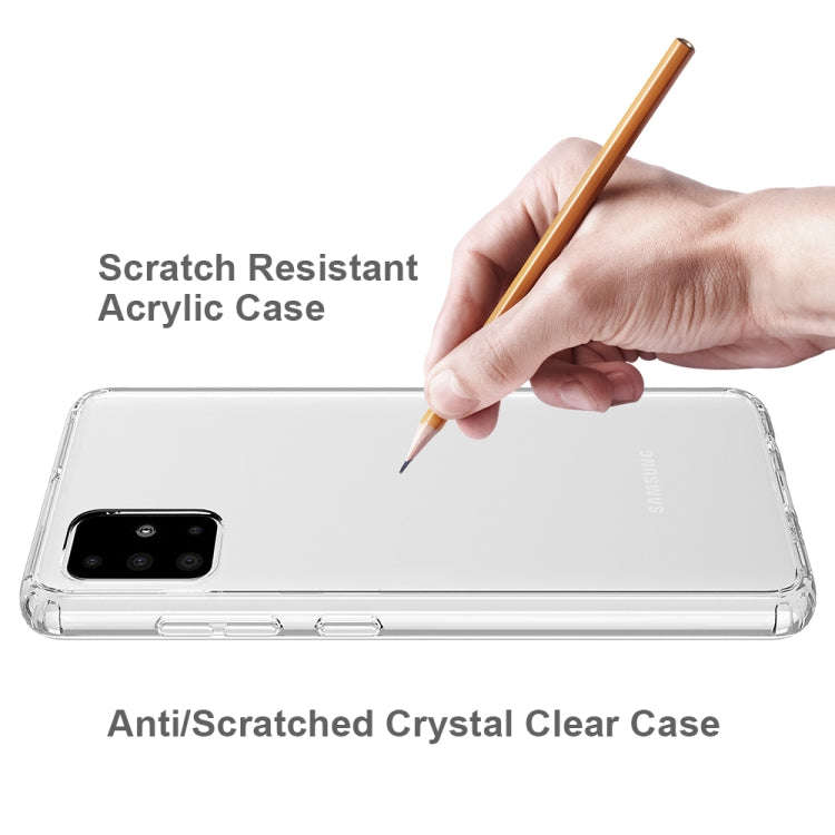 Shockproof Scratchproof TPU + Acrylic Protective Case, For Galaxy A51 5G, For Galaxy A21S, For Ga...