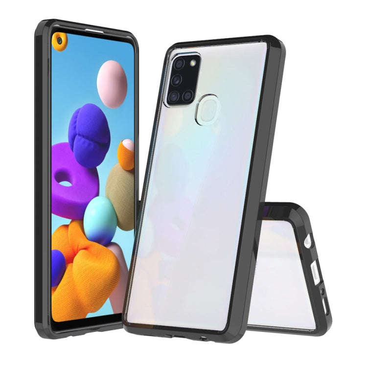 Shockproof Scratchproof TPU + Acrylic Protective Case, For Galaxy A51 5G, For Galaxy A21S, For Ga...