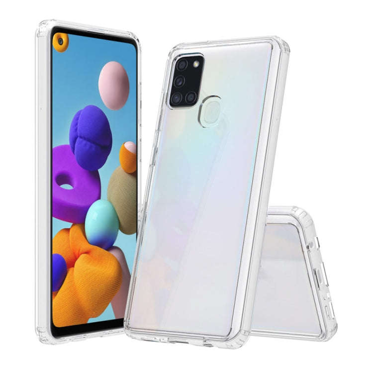 Shockproof Scratchproof TPU + Acrylic Protective Case, For Galaxy A51 5G, For Galaxy A21S, For Ga...