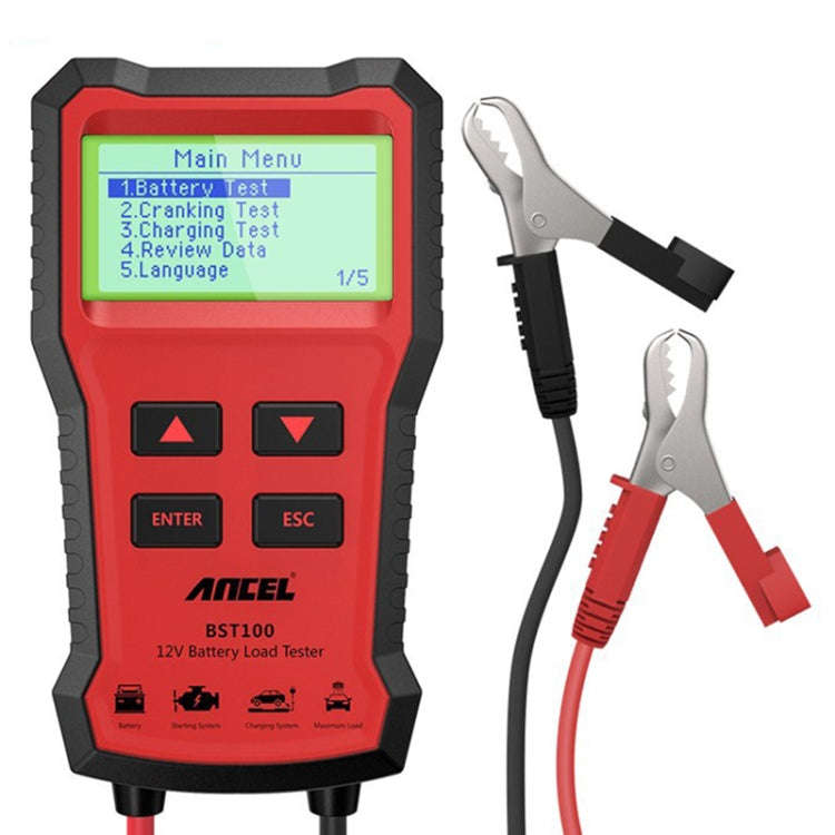 Ancel BST100 12V Car Battery Tester, BST100