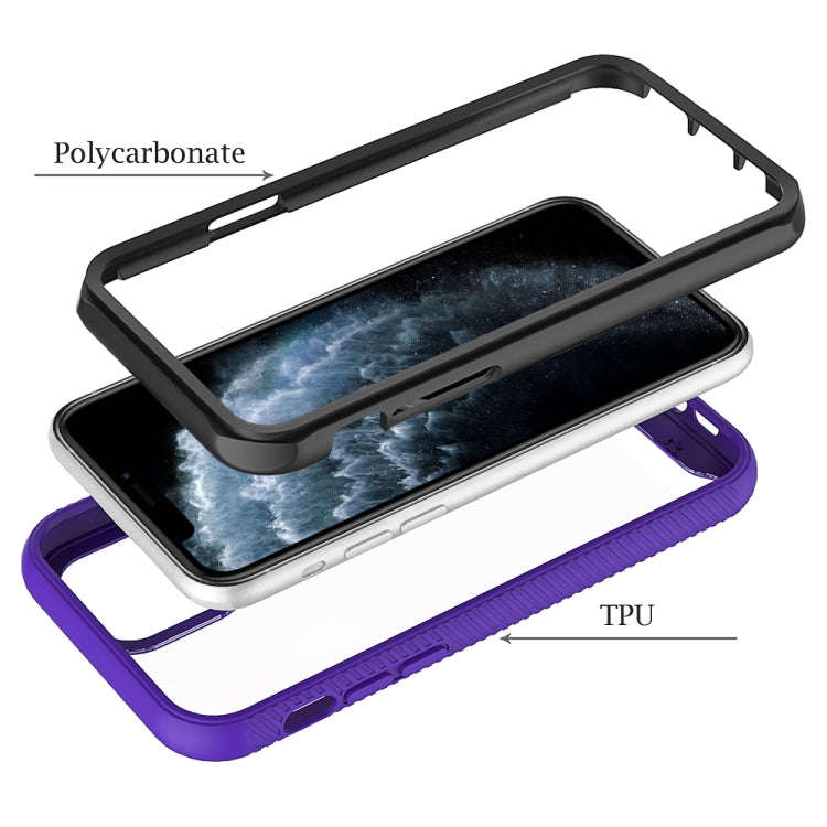 Starry Sky Solid Color Series Shockproof PC + TPU Protective Case, For iPhone 11 Pro, For iPhone ...