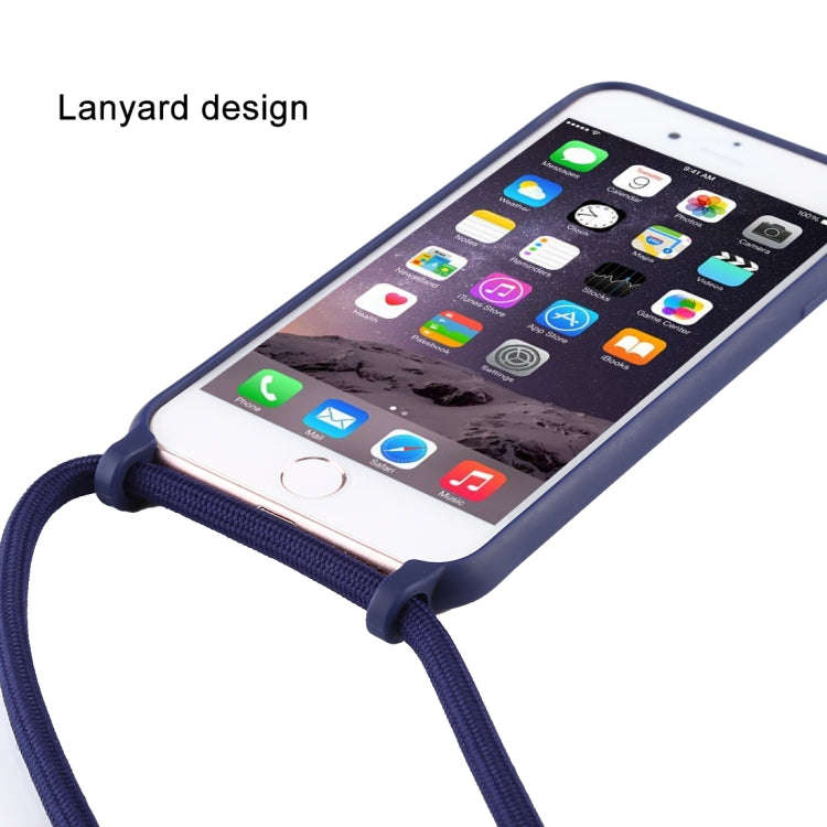 Candy Color TPU Protective Case with Lanyard, For iPhone 6s / 6, For iPhone 6s Plus / 6 Plus, For...
