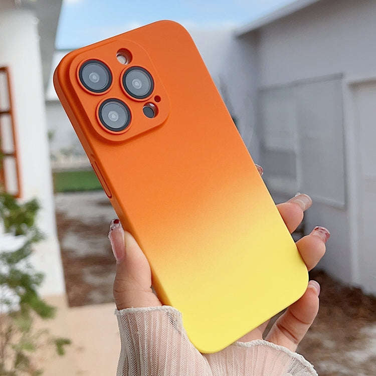 Skin Feel Gradient Phone Case, For iPhone 14 Plus, For iPhone 13 Pro, For iPhone 13, For iPhone 1...