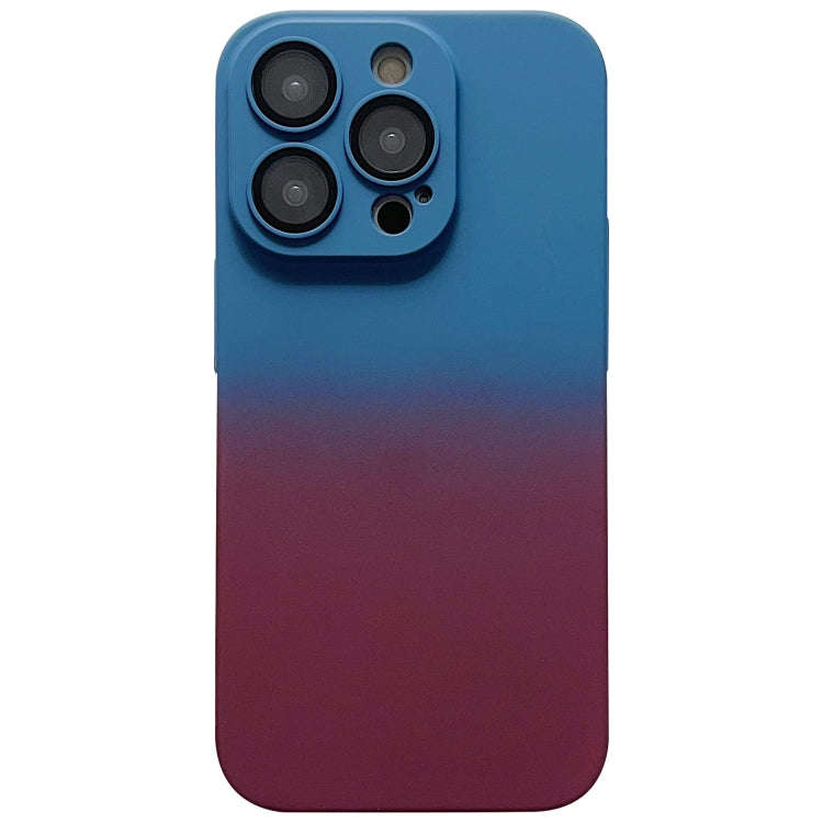 Skin Feel Gradient Phone Case, For iPhone 14 Plus, For iPhone 13 Pro, For iPhone 13, For iPhone 1...