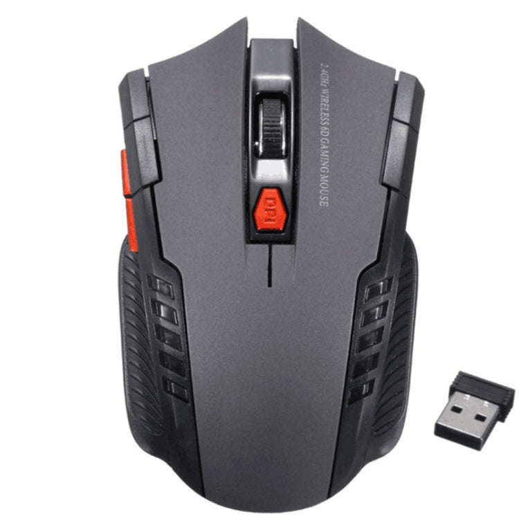 6-keys 2.4G 1600DPI Three-speed Adjustable Wireless Office Mouse, A882 Black, A882 Red, A882 Gold...