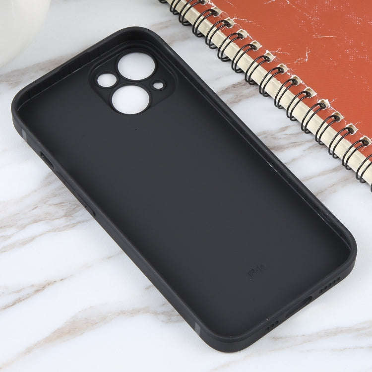 Astronaut Pattern Silicone Straight Edge Phone Case, For iPhone 14, For iPhone 14 Plus, For iPhon...