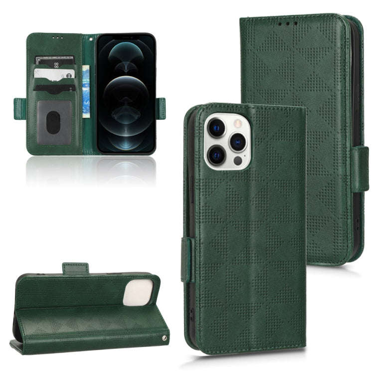 Symmetrical Triangle Leather Phone Case, For iPhone 14 Pro Max, For iPhone 14 Pro, For iPhone 14,...