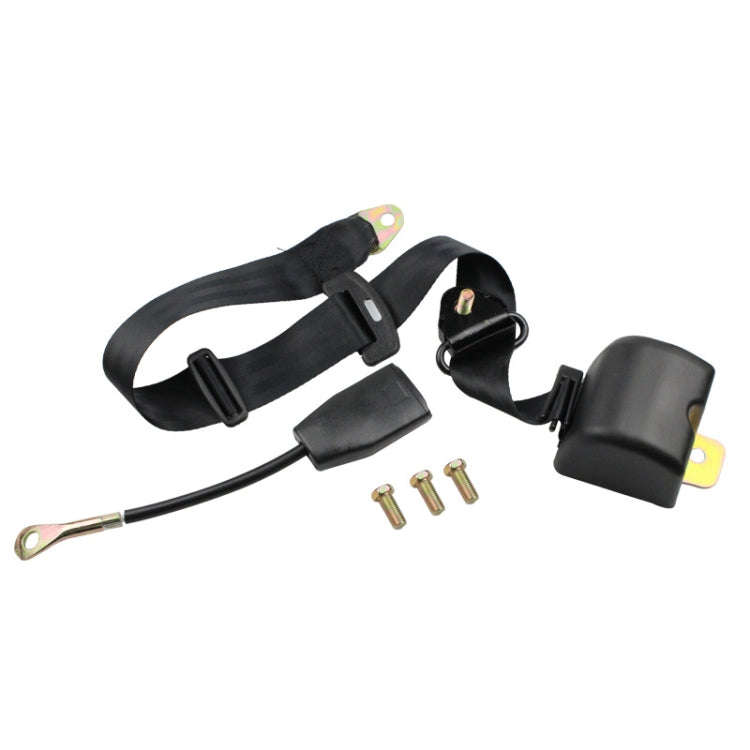 2pcs/Box Car Driver Seat Belt Three-point Automatic Retractable Seat Belt, Three-point Seat Belt