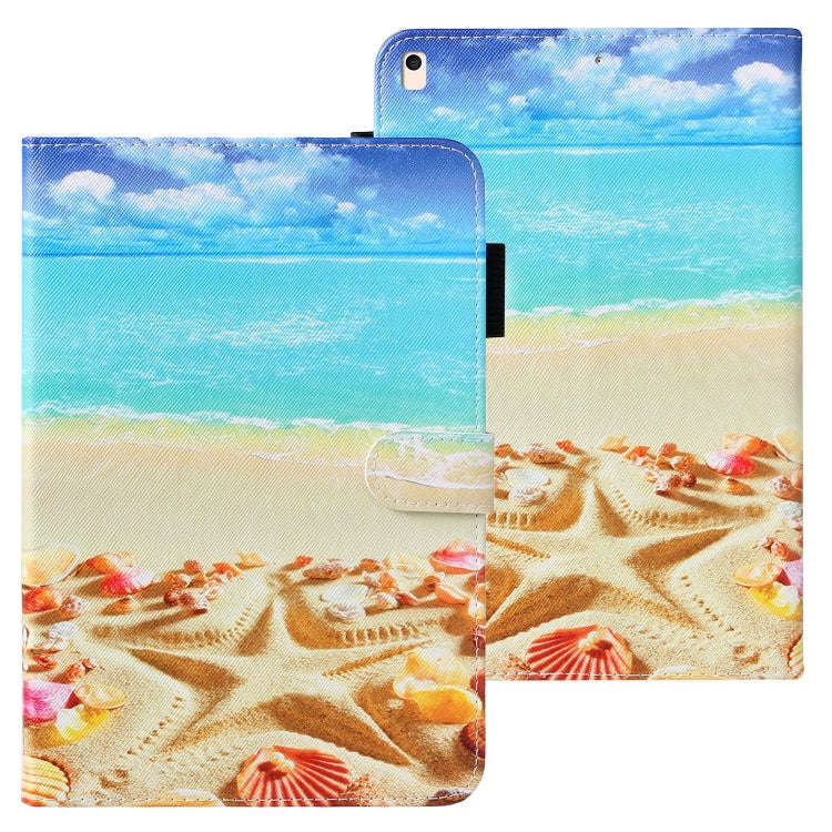 Cross Texture Painted Horizontal  Leather Case with Sleep / Wake-up Function & Card Slot & Holder...