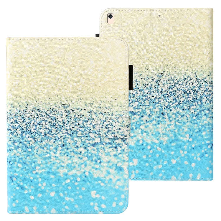 Cross Texture Painted Horizontal  Leather Case with Sleep / Wake-up Function & Card Slot & Holder...