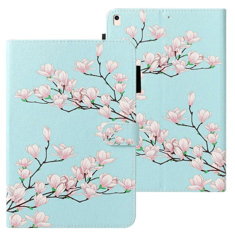 Cross Texture Painted Horizontal  Leather Case with Sleep / Wake-up Function & Card Slot & Holder...