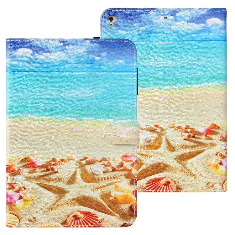 Cross Texture Painted Horizontal  Leather Case with Sleep / Wake-up Function & Card Slot & Holder...