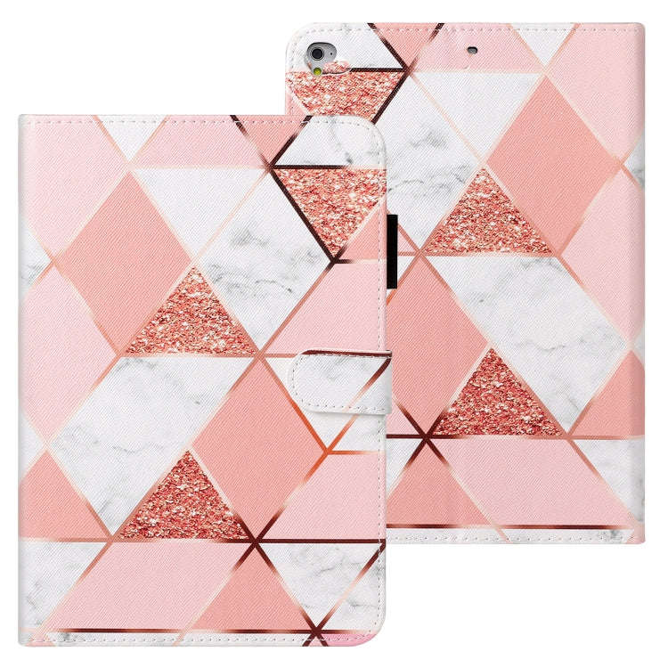 Cross Texture Painted Horizontal  Leather Case with Sleep / Wake-up Function & Card Slot & Holder...
