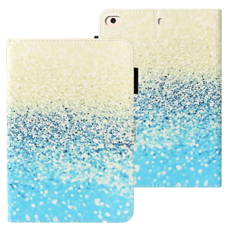 Cross Texture Painted Horizontal  Leather Case with Sleep / Wake-up Function & Card Slot & Holder...