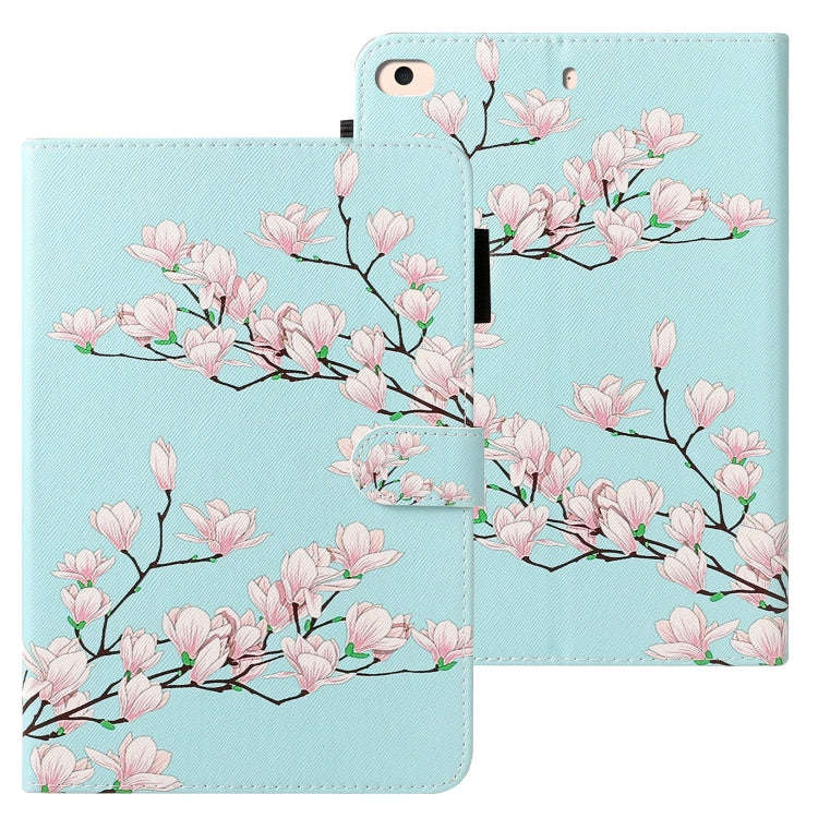 Cross Texture Painted Horizontal  Leather Case with Sleep / Wake-up Function & Card Slot & Holder...