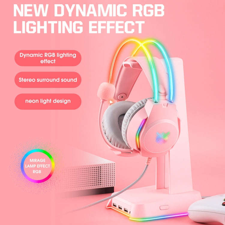 X26 USB+3.5mm RGB Wired Gaming Headset, X26
