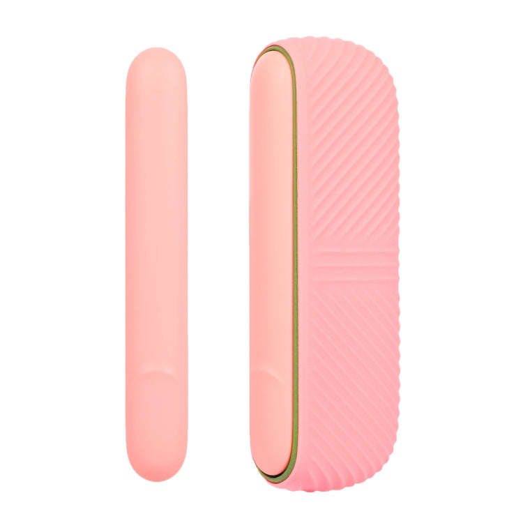 Silicone Electronic Cigarette Case Charging Compartment With Side Cover, For IQOS ILUMA