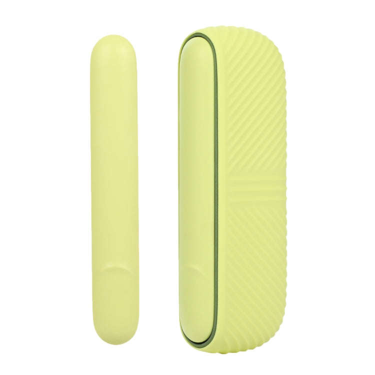 Silicone Electronic Cigarette Case Charging Compartment With Side Cover, For IQOS ILUMA