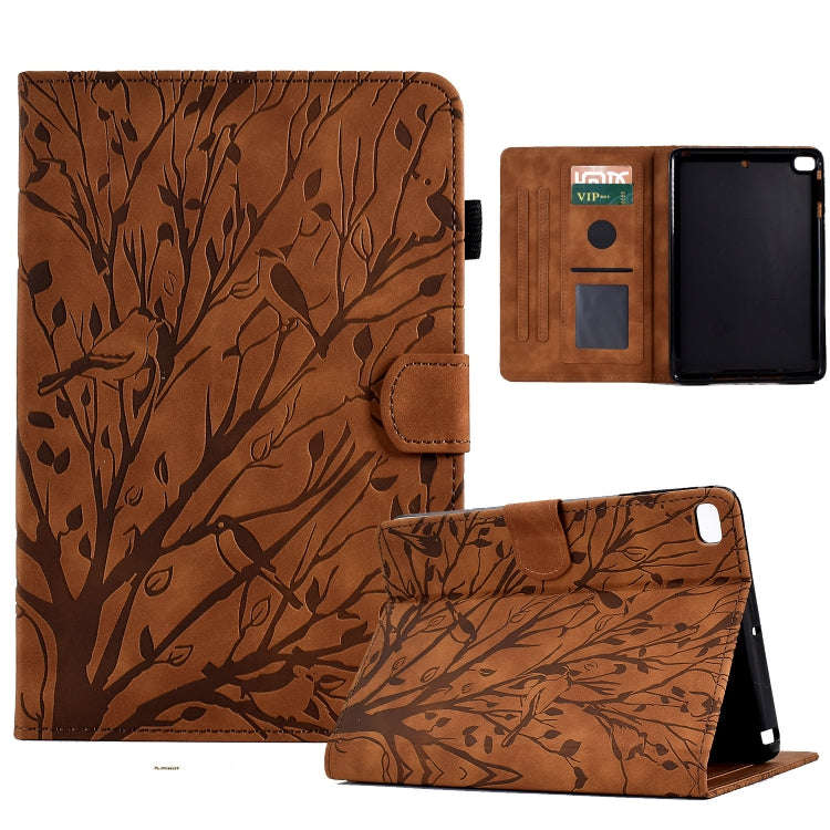 Fortune Tree Pressure Flower PU Tablet Case with Wake-up / Sleep Function, For Amazon Fire 7 2022...