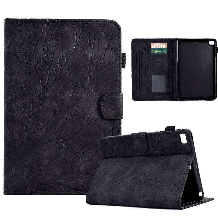 Fortune Tree Pressure Flower PU Tablet Case with Wake-up / Sleep Function, For Amazon Fire 7 2022...