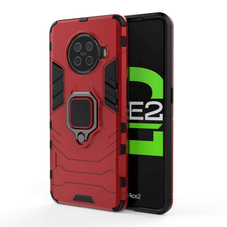 PC + TPU Shockproof Protective Case with Magnetic Ring Holder, For OPPO Realme 6, For Huawei Hono...