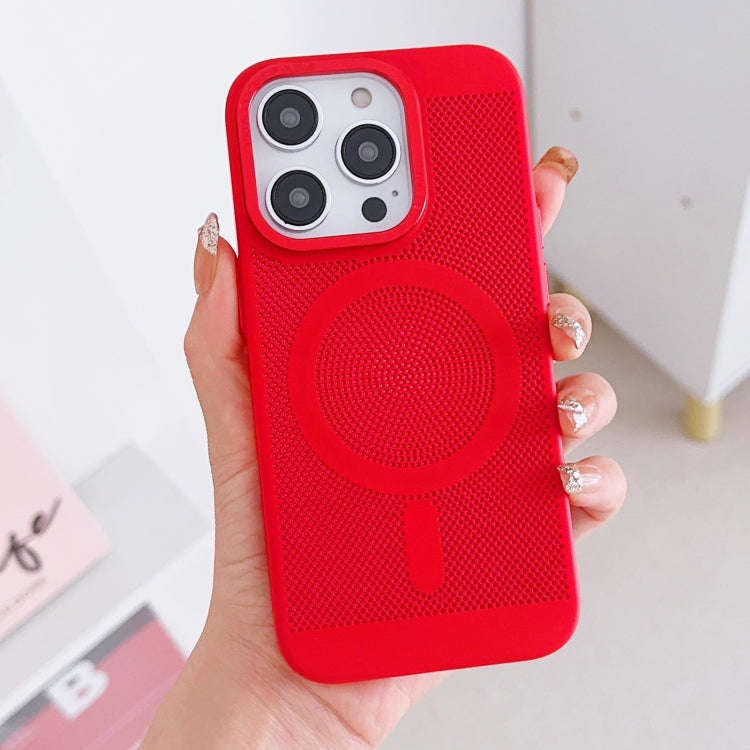 Grid Cooling MagSafe Magnetic Phone Case, For iPhone 11