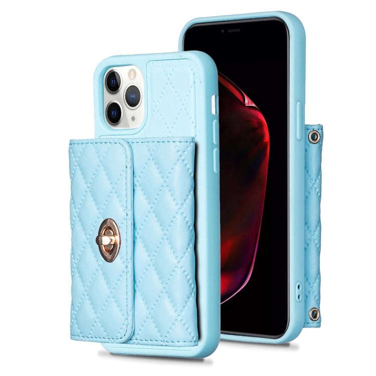 Horizontal Wallet Rhombic Leather Phone Case, For iPhone 11, For iPhone 11 Pro, For iPhone 11 Pro...