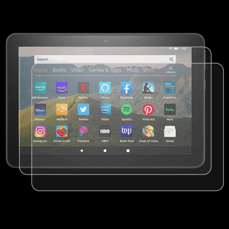 2 PCS 9H 0.3mm Explosion-proof Tempered Glass Film, For Amazon Kindle Fire HD 8 Plus, For Huawei ...