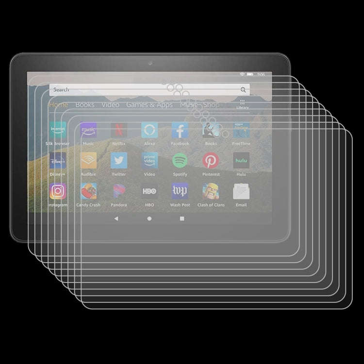 25 PCS 9H 0.3mm Explosion-proof Tempered Glass Film, For Amazon Kindle Fire HD 8 Plus 2020, For H...