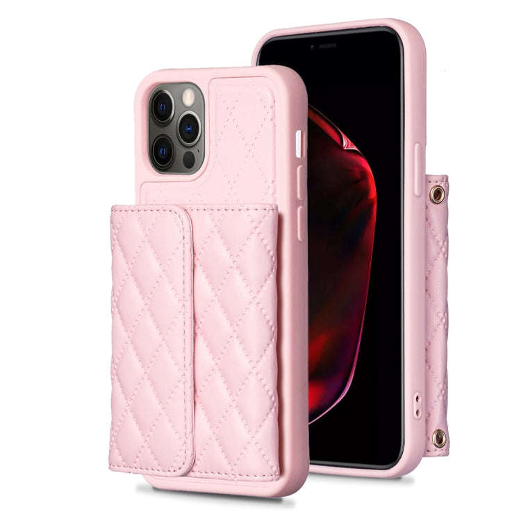 Horizontal Wallet Rhombic Leather Phone Case, For iPhone 14, For iPhone 14 Plus, For iPhone 14 Pr...