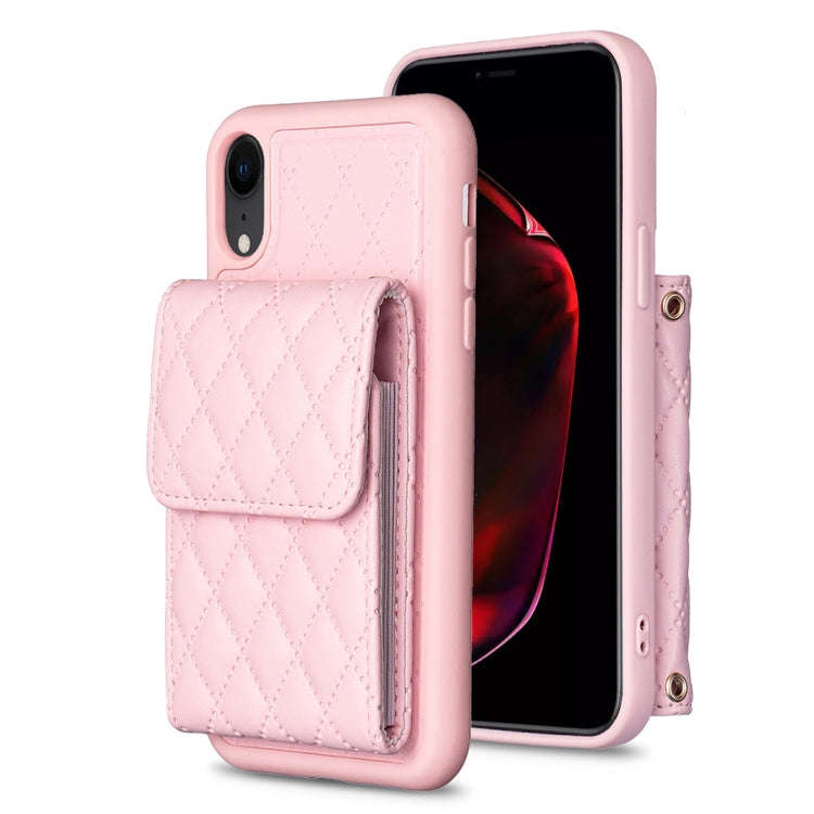 Vertical Wallet Rhombic Leather Phone Case, For iPhone 11, For iPhone 11 Pro, For iPhone 11 Pro M...
