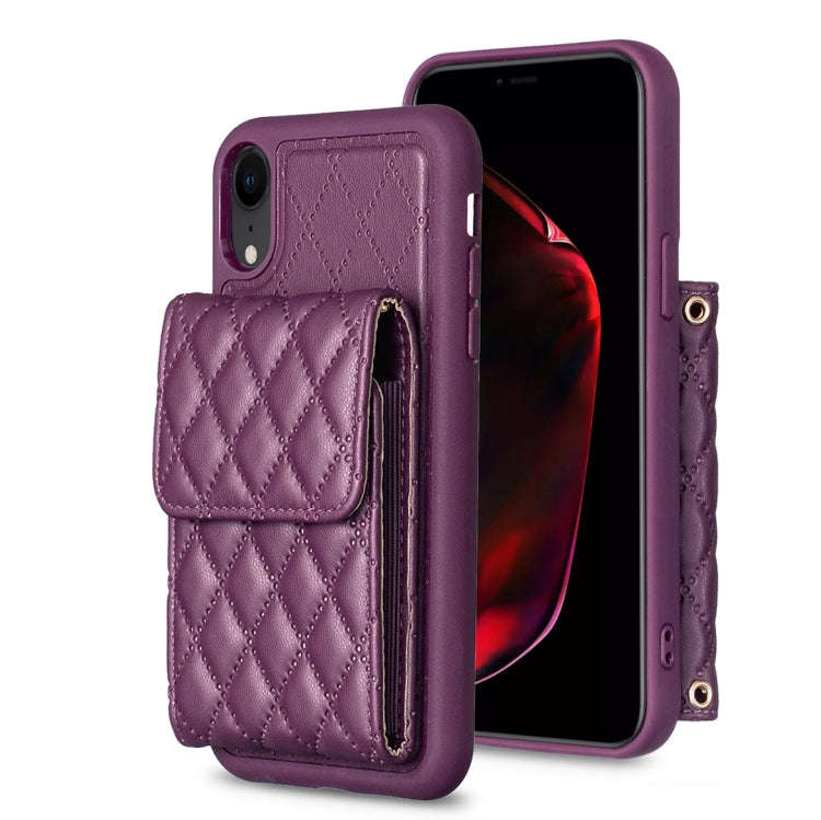 Vertical Wallet Rhombic Leather Phone Case, For iPhone 11, For iPhone 11 Pro, For iPhone 11 Pro M...
