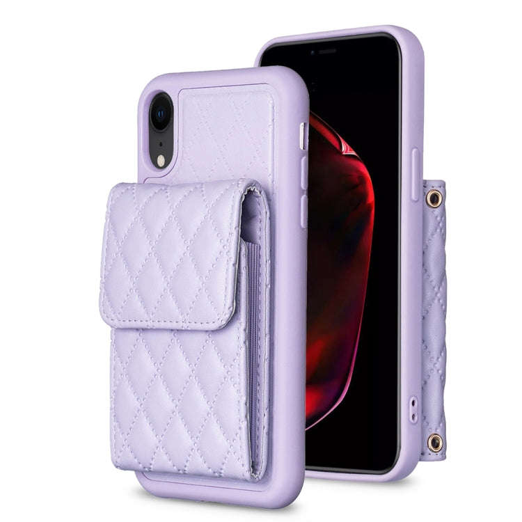 Vertical Wallet Rhombic Leather Phone Case, For iPhone 11, For iPhone 11 Pro, For iPhone 11 Pro M...