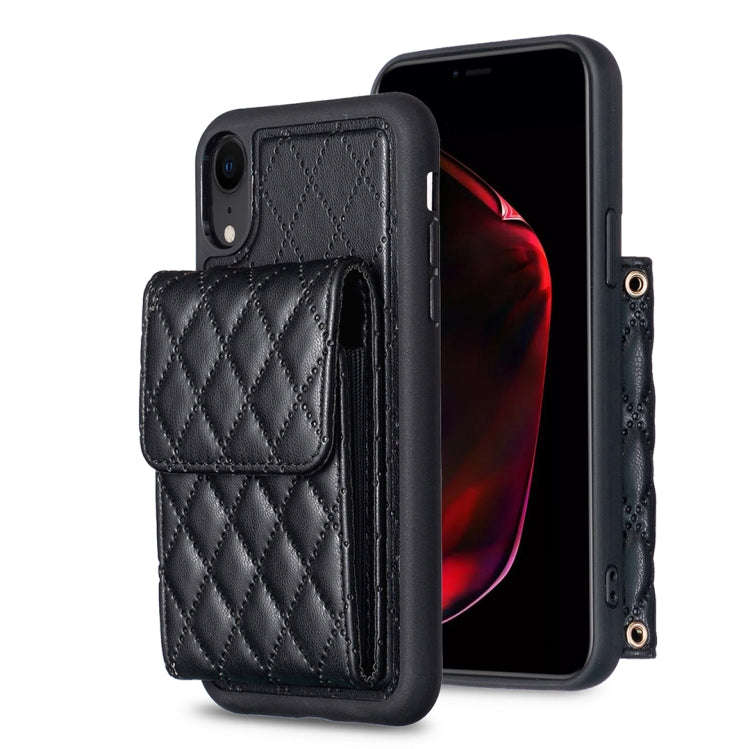 Vertical Wallet Rhombic Leather Phone Case, For iPhone 11, For iPhone 11 Pro, For iPhone 11 Pro M...