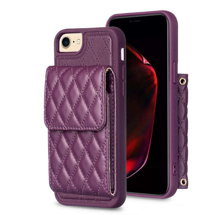 Vertical Wallet Rhombic Leather Phone Case, For iPhone 11, For iPhone 11 Pro, For iPhone 11 Pro M...