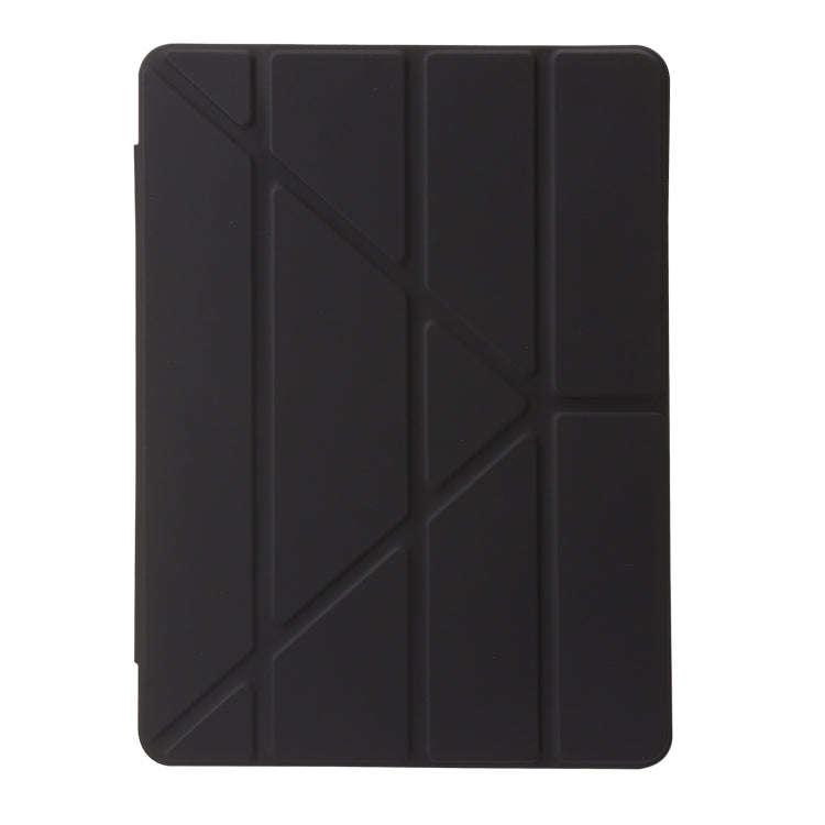 Clear Acrylic Deformation Leather Tablet Case, For iPad 10.2 2021 / 2020 / 10.5