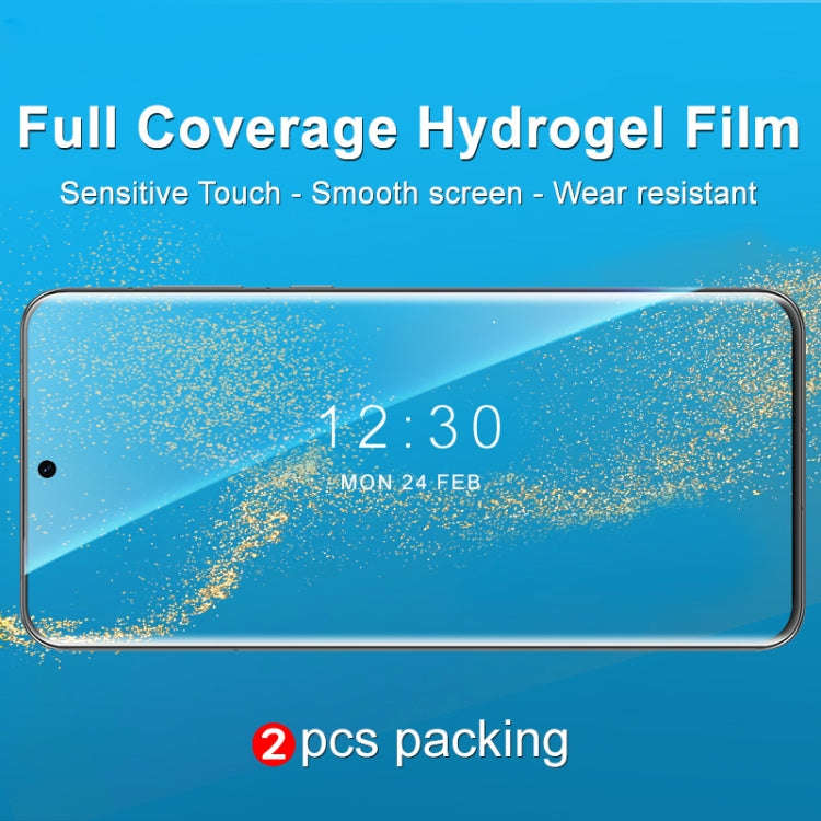 2pcs imak Curved Full Screen Hydrogel Film Protector, For Huawei P60 / P60 Pro, For OPPO Find X6 ...
