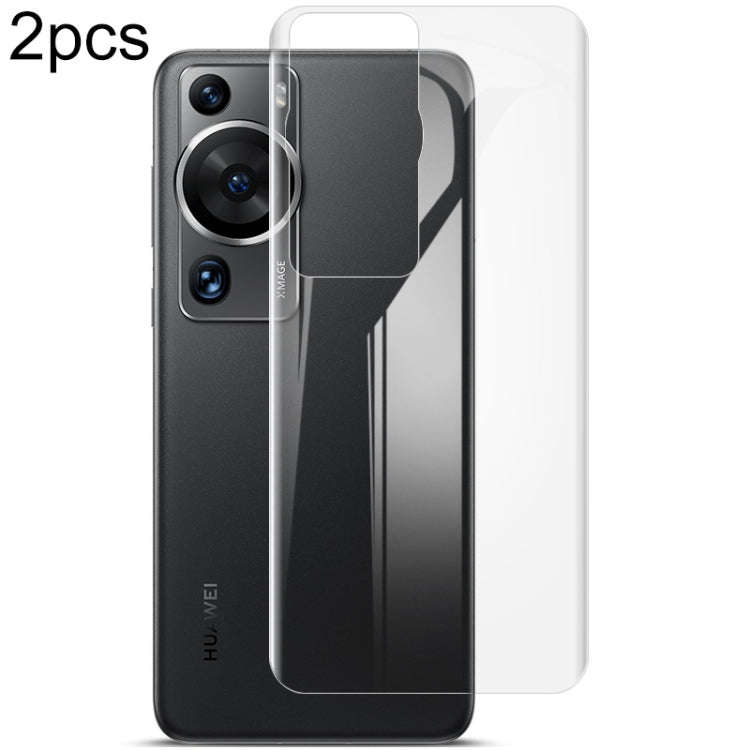 2pcs imak Curved Hydrogel Film Pnone Back Protector, For Huawei P60 / P60 Pro, For OnePlus Ace 2 ...