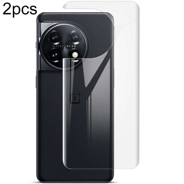 2pcs imak Curved Hydrogel Film Pnone Back Protector, For Huawei P60 / P60 Pro, For OnePlus Ace 2 ...