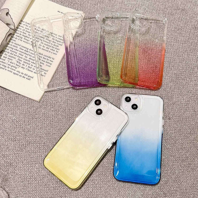Gradient Electroplated Button Space Pone Case, For iPhone 11