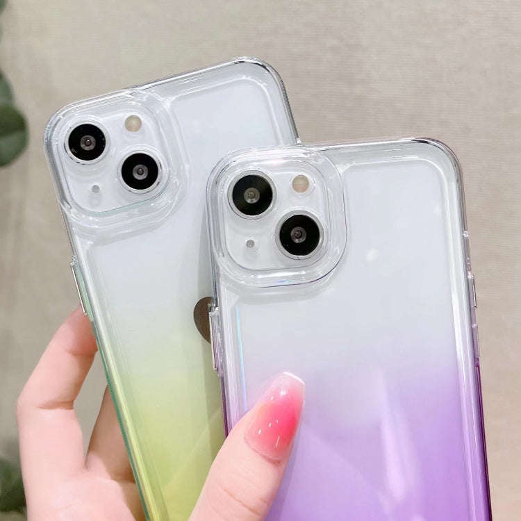 Gradient Electroplated Button Space Pone Case, For iPhone 11