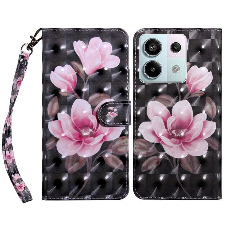 3D Painted Pattern Leather Phone Case, For Xiaomi Redmi Note 13 Pro+, For Xiaomi Redmi Note 13 Pr...