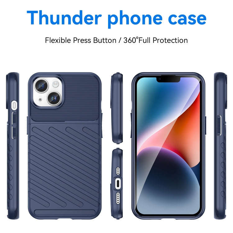 Thunderbolt Shockproof TPU Phone Case, For iPhone 15, For iPhone 15 Plus, For iPhone 15 Pro, For ...