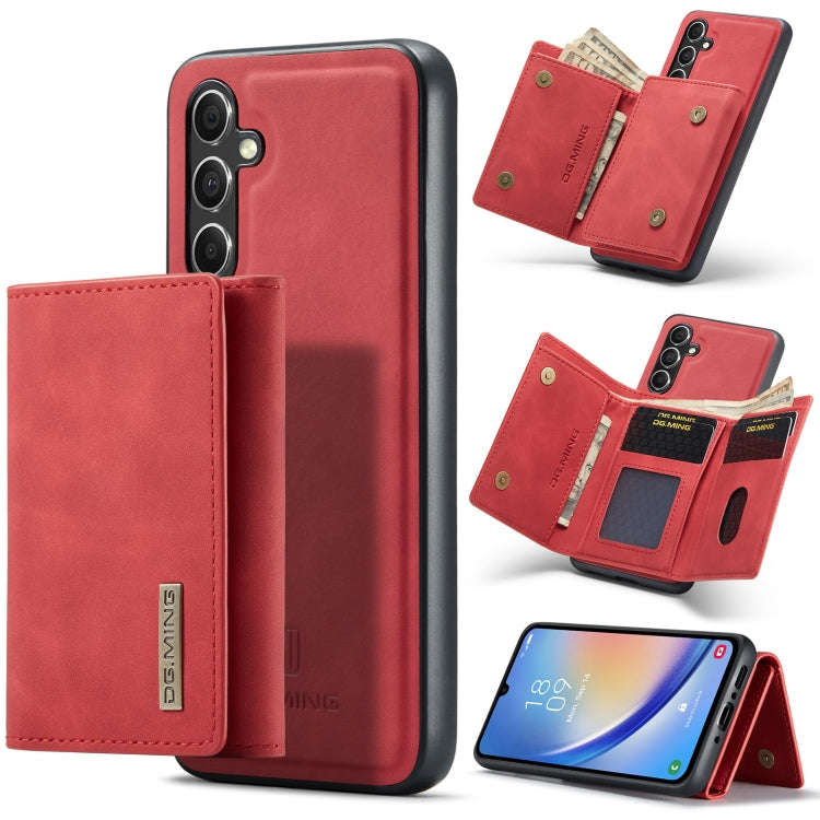 DG.MING M1 Series 3-Fold Multi Card Wallet + Magnetic Phone Case, For Samsung Galaxy A15 5G / A15...