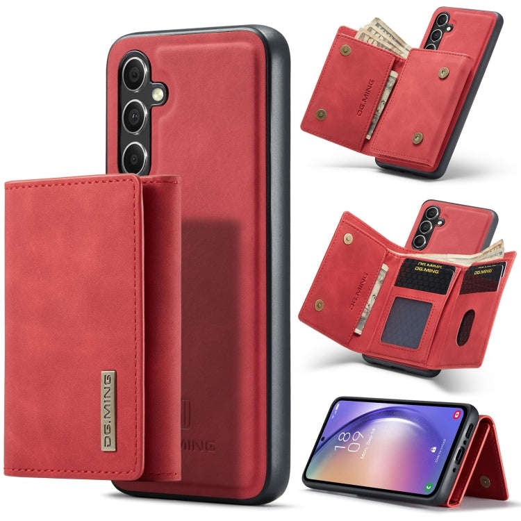 DG.MING M1 Series 3-Fold Multi Card Wallet + Magnetic Phone Case, For Samsung Galaxy A15 5G / A15...