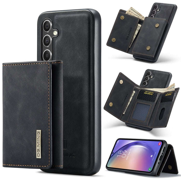 DG.MING M1 Series 3-Fold Multi Card Wallet + Magnetic Phone Case, For Samsung Galaxy A15 5G / A15...