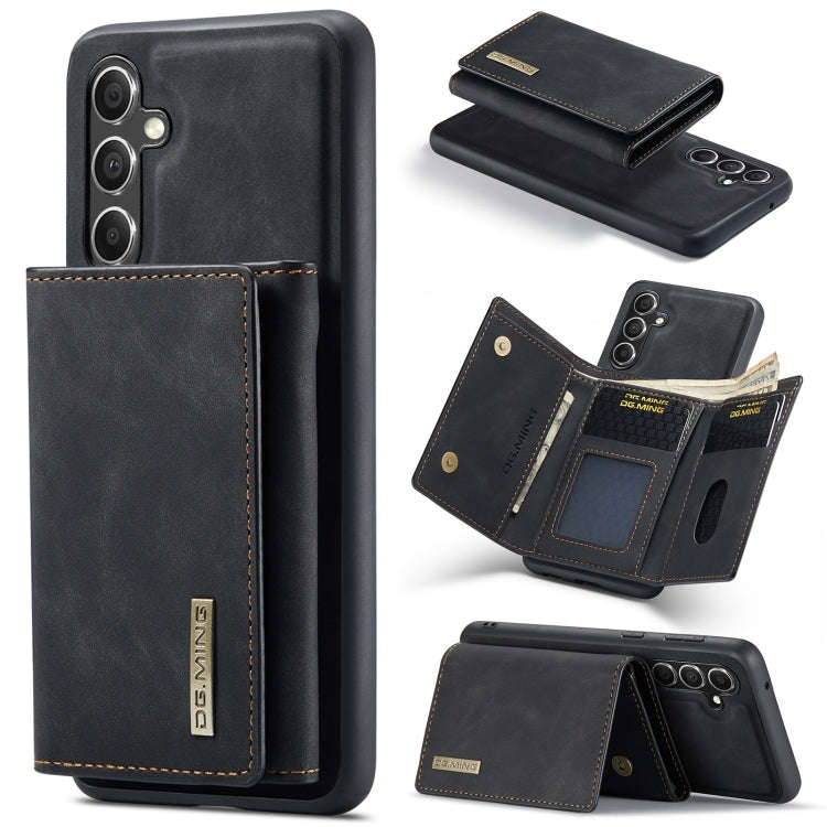 DG.MING M1 Series 3-Fold Multi Card Wallet + Magnetic Phone Case, For Samsung Galaxy A15 5G / A15...