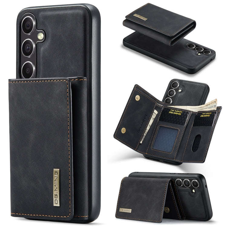 DG.MING M1 Series 3-Fold Multi Card Wallet + Magnetic Phone Case, For Samsung Galaxy A15 5G / A15...